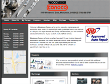 Tablet Screenshot of conocowoodmoor.com